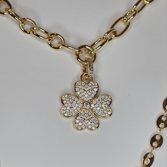 Bomb Party Summer 25 Luxe Layers Necklace "Lucky You, Gorgeous" - Picture 2 of 5